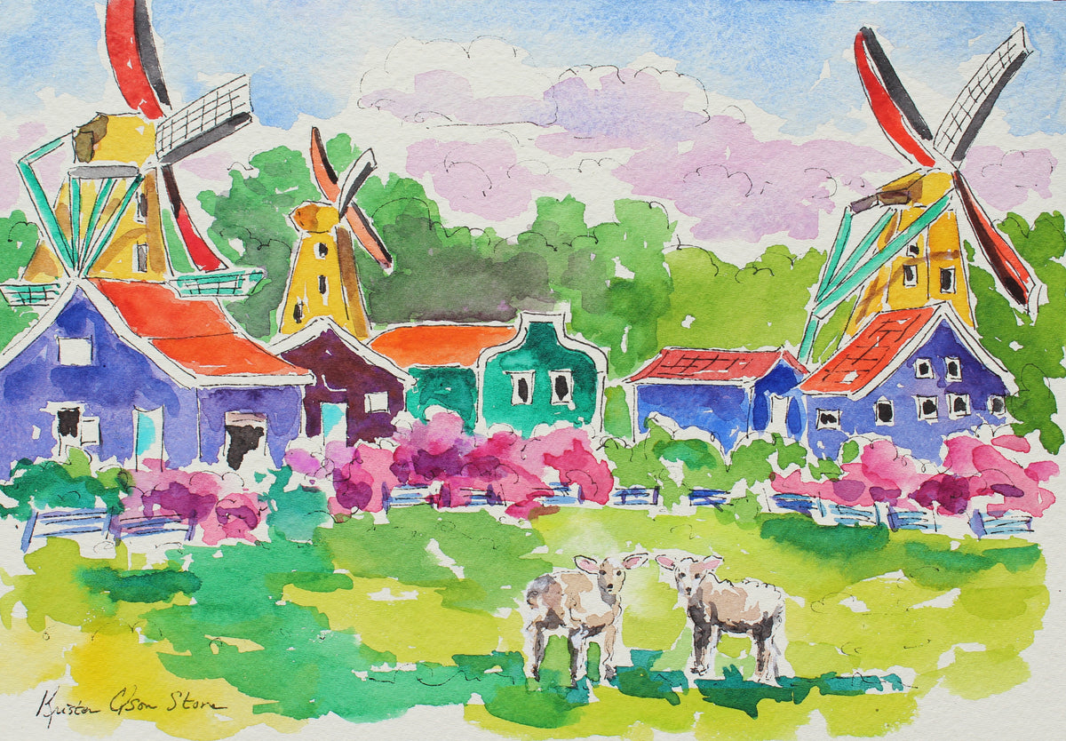 Commission For 4 Small Paintings