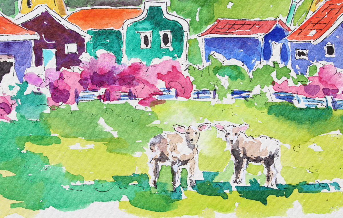 Commission For 4 Small Paintings