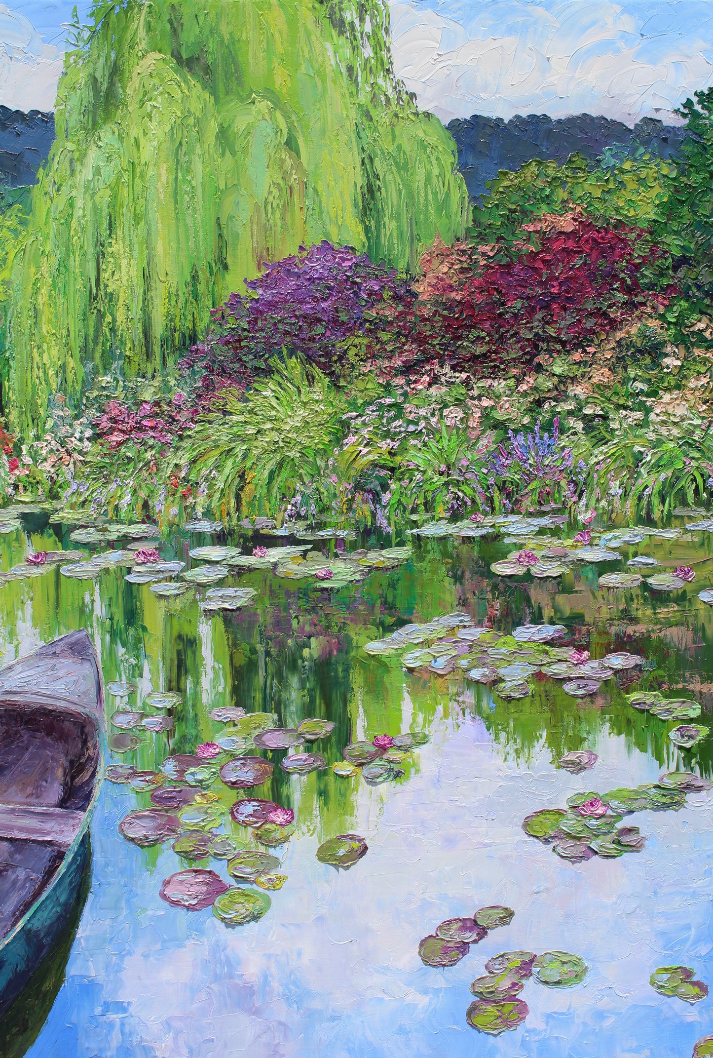 The Norwegian boat At Giverny