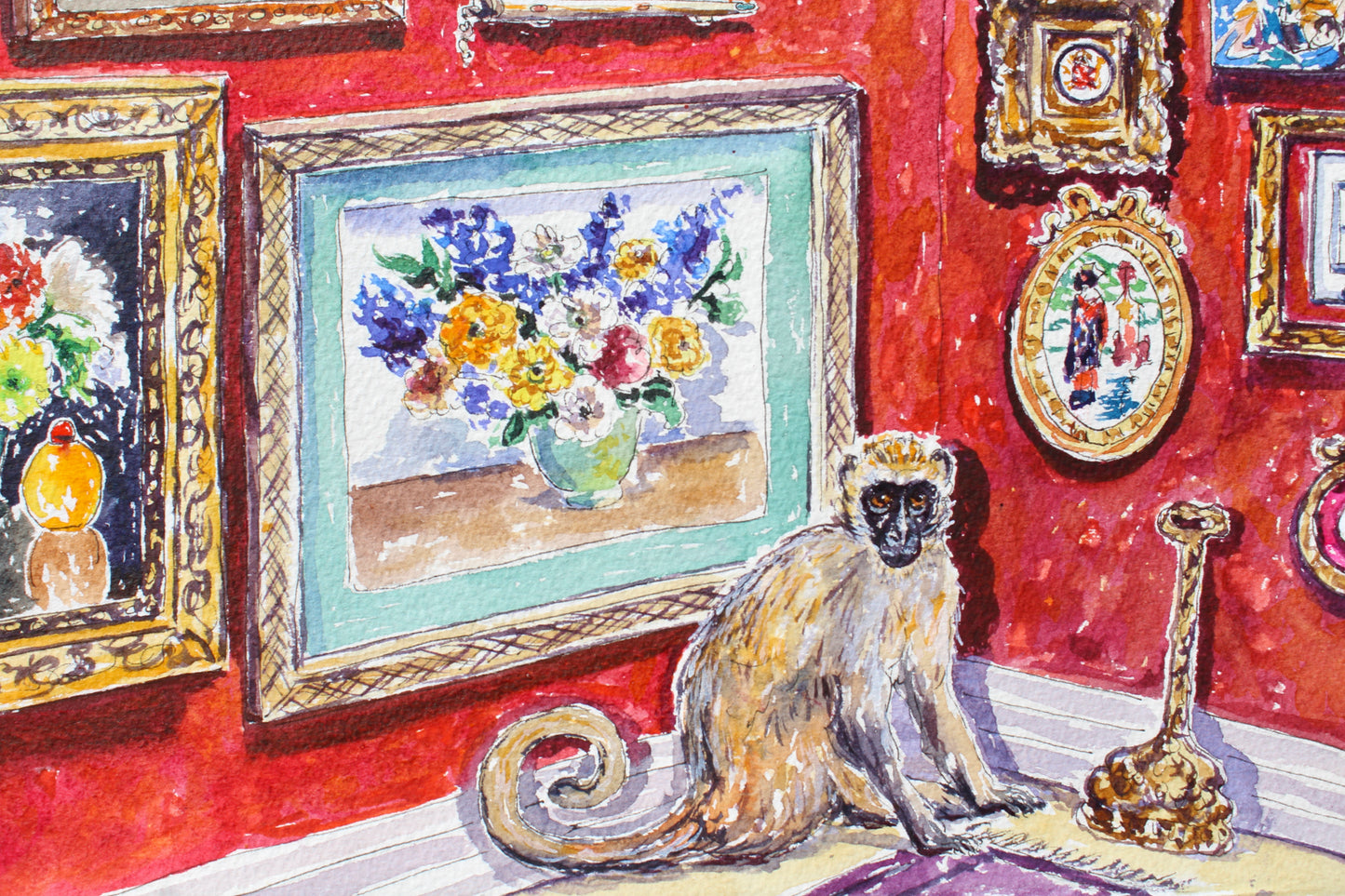 Monkey Sees (Commissioned Painting)