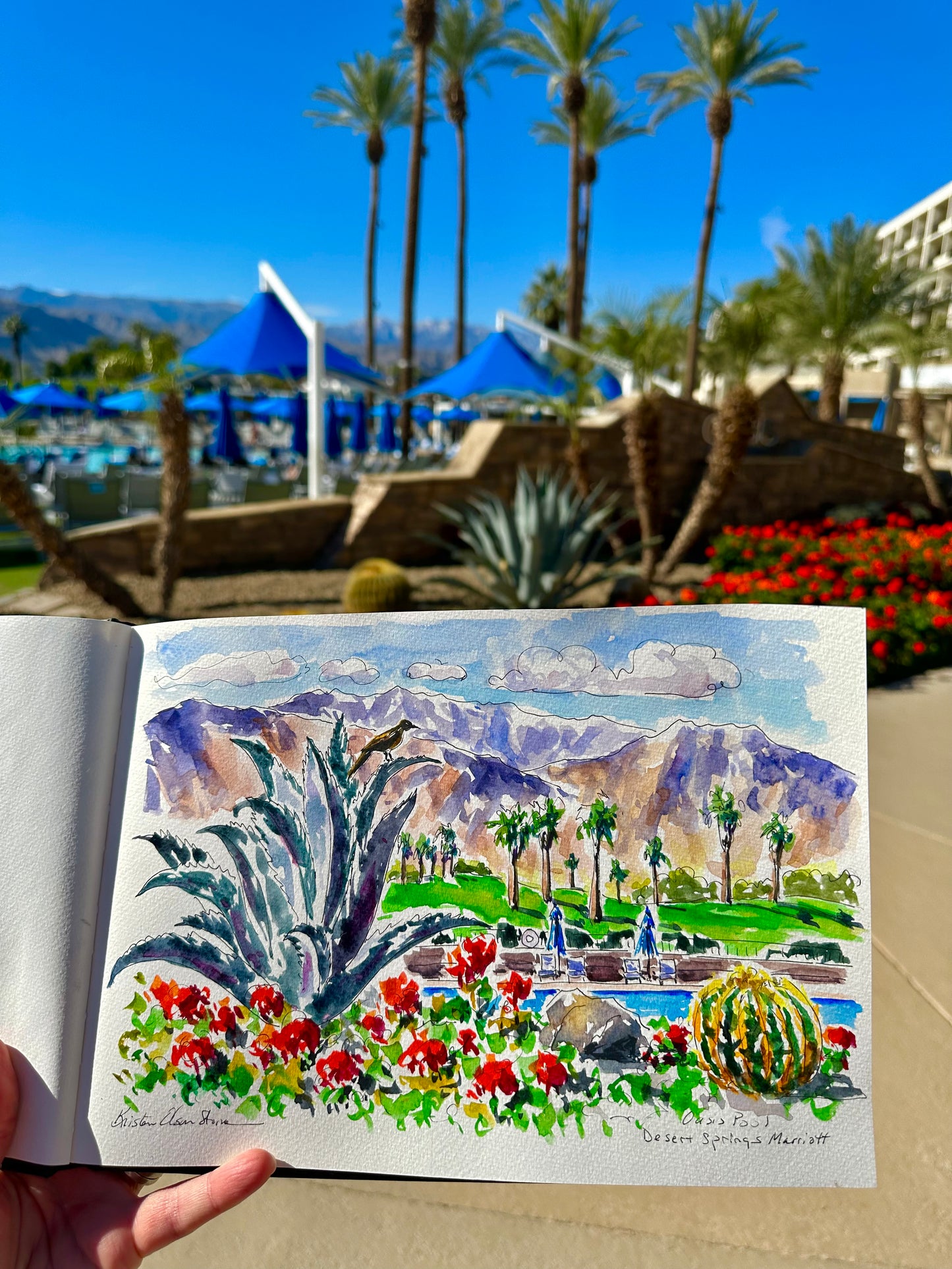 Private, In Person Watercolor Sketching Lessons