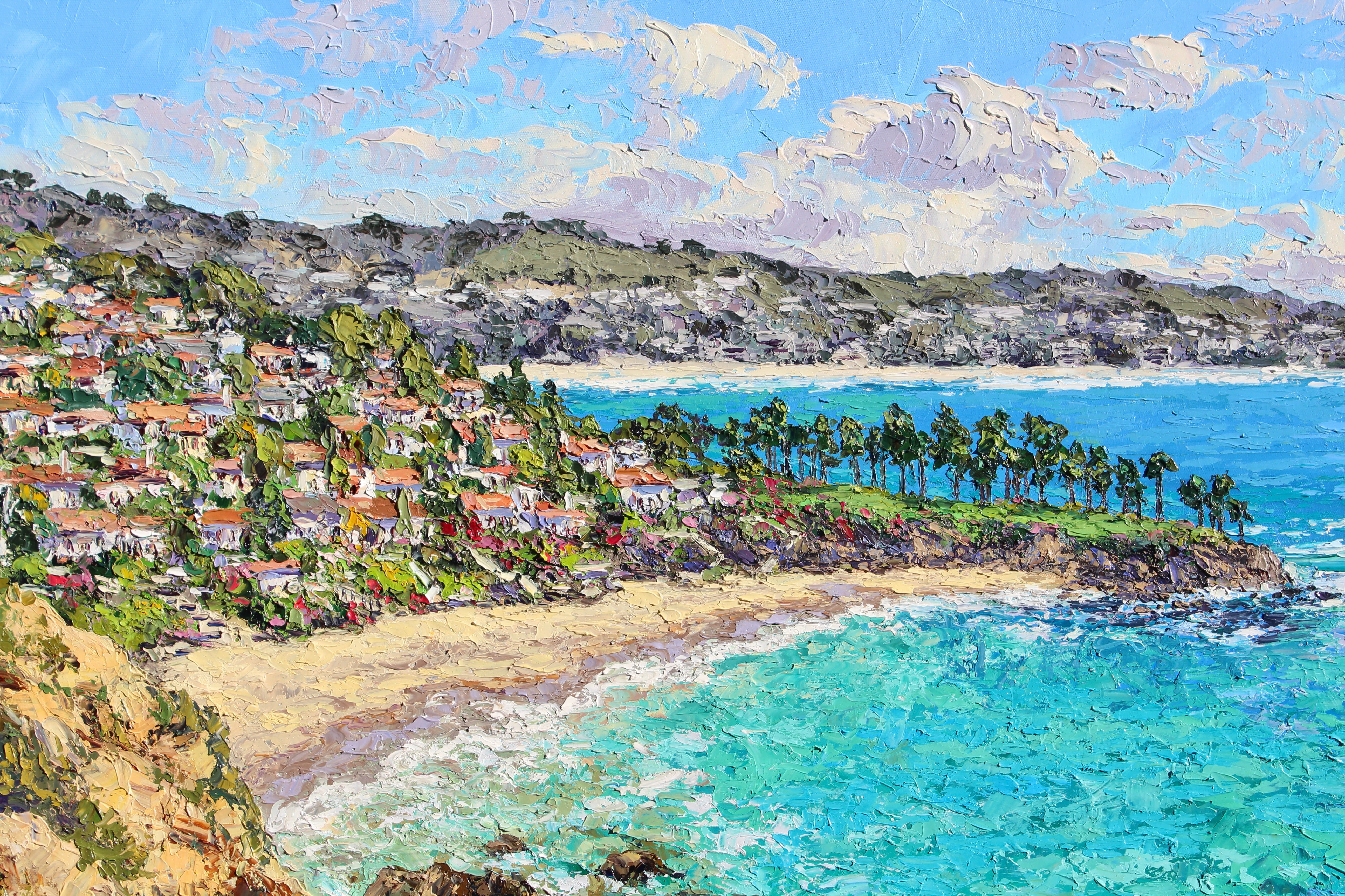 North Crescent Bay top Laguna Beach Plein air