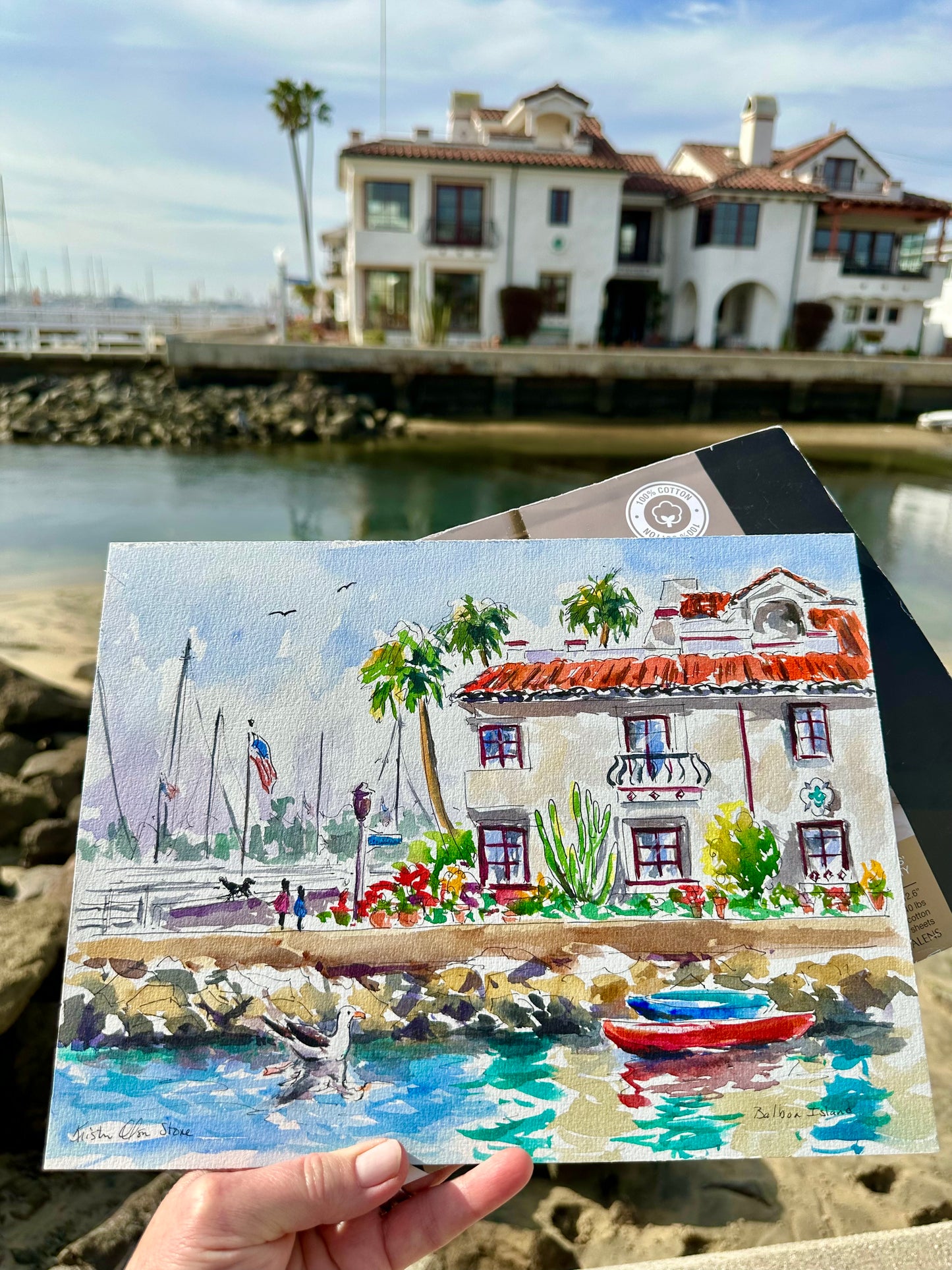 Private, In Person Watercolor Sketching Lessons