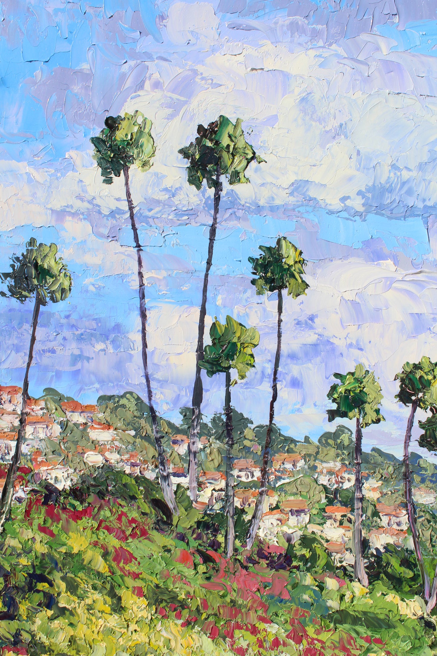 Laguna Spring, Original Oil Canvas