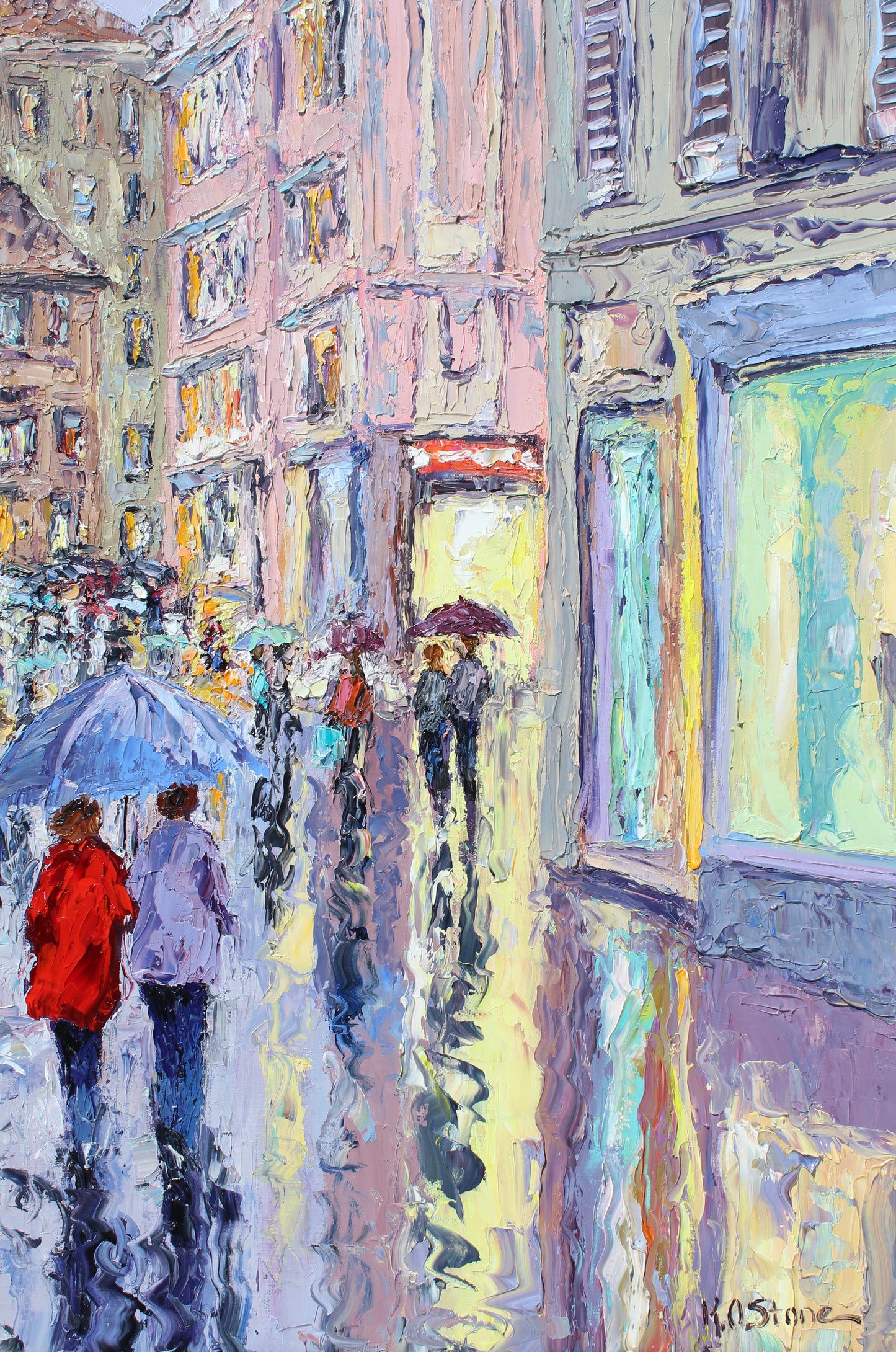 Via del Corso In The Rain