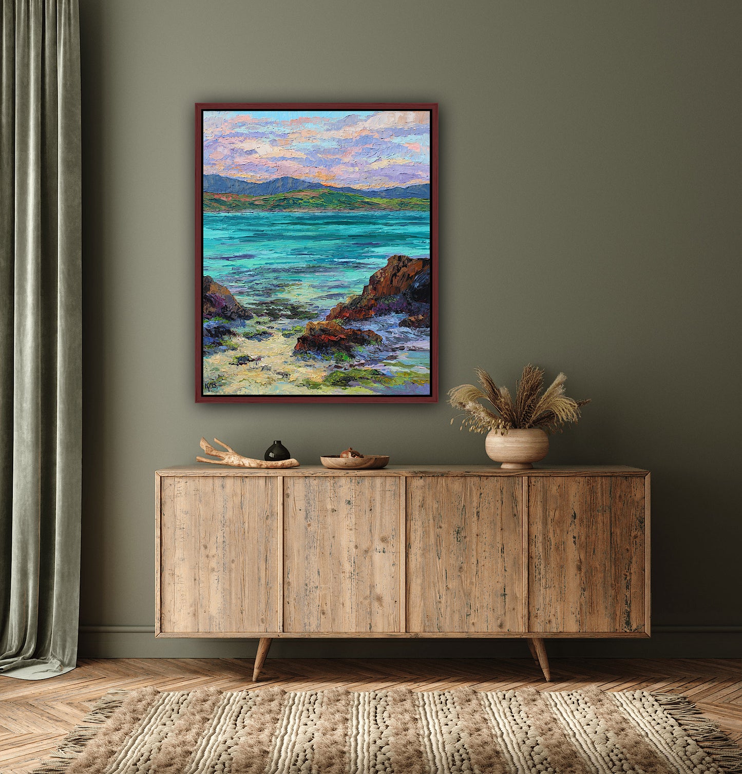 Kailua Escape, Original Hawaii Oil Seascape