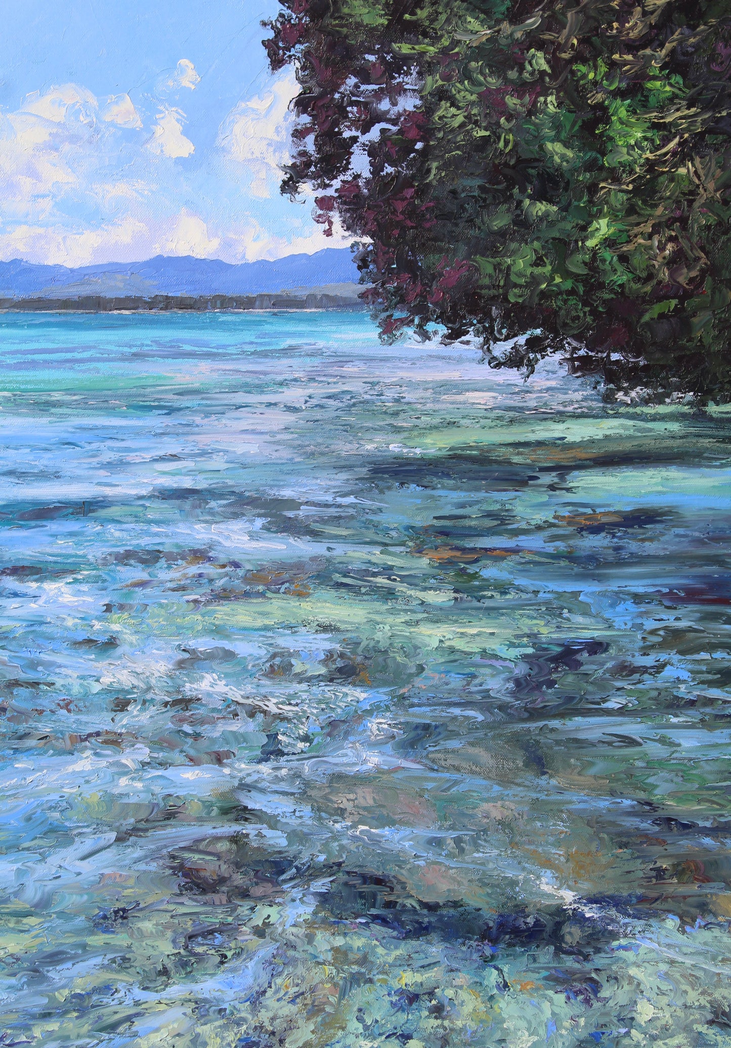 New Zealand Summer, Original Oil Painting