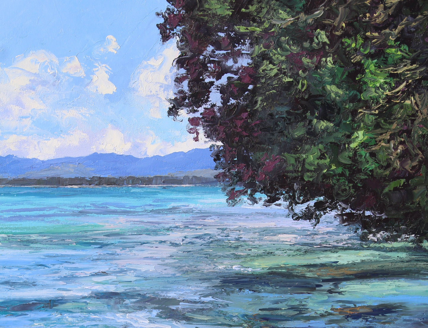 New Zealand Summer, Original Oil Painting