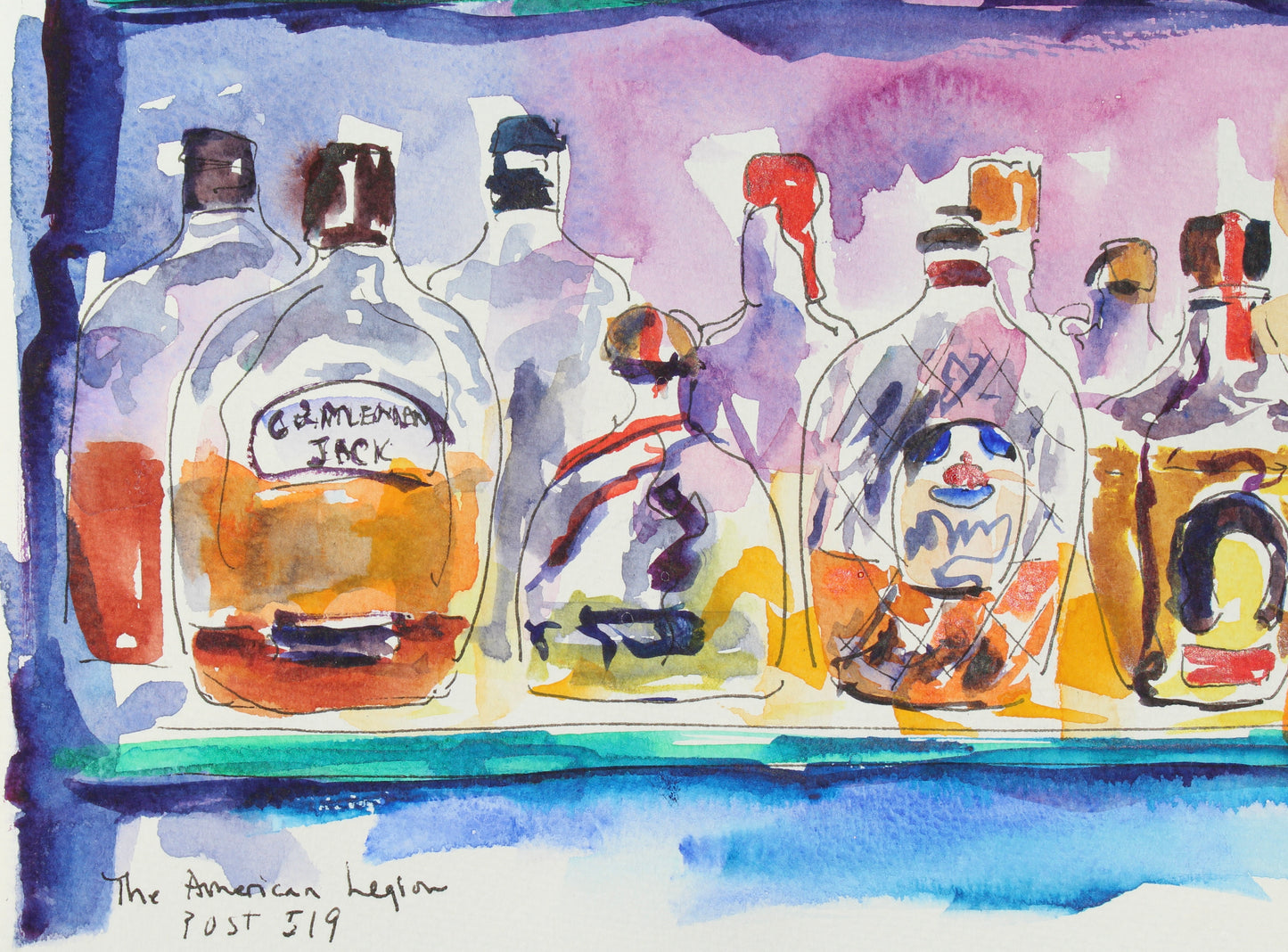 Liquor Bottles, The American Legion Palm Springs