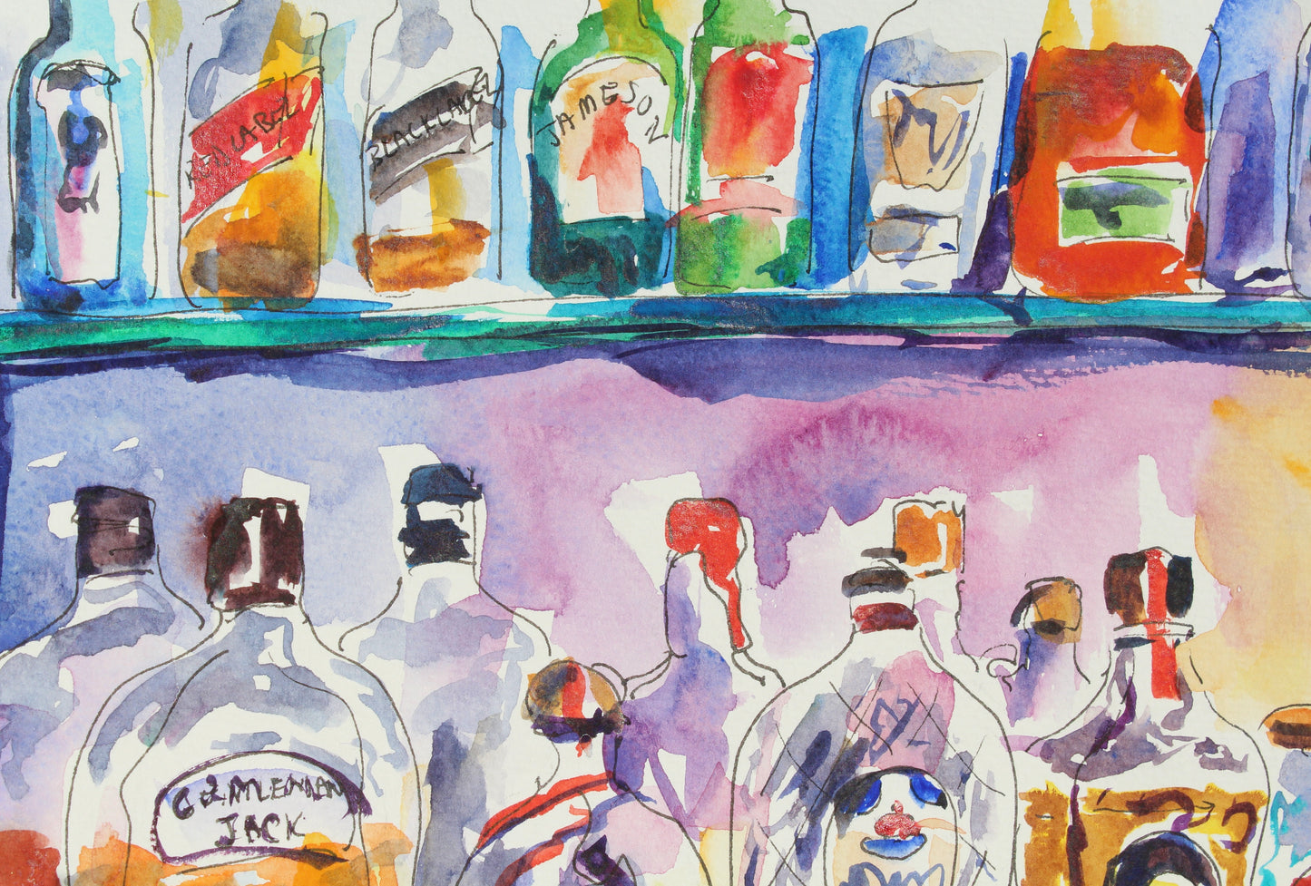 Liquor Bottles, The American Legion Palm Springs