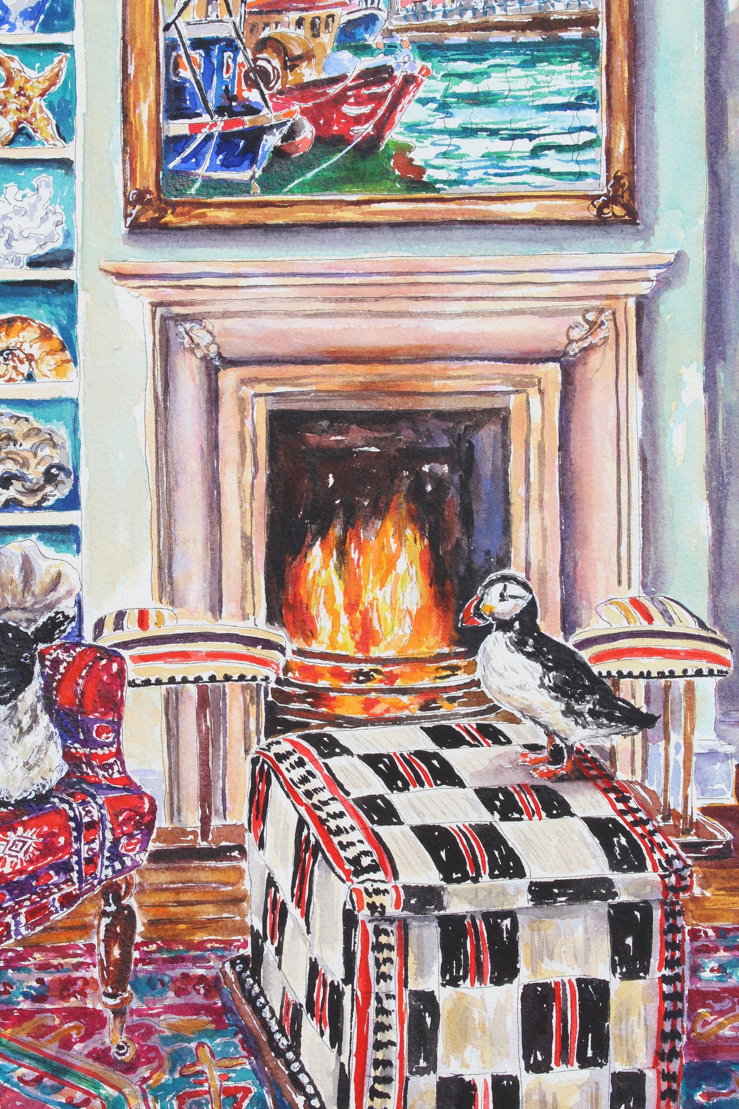 Feathers And Fleece, Giclee Print