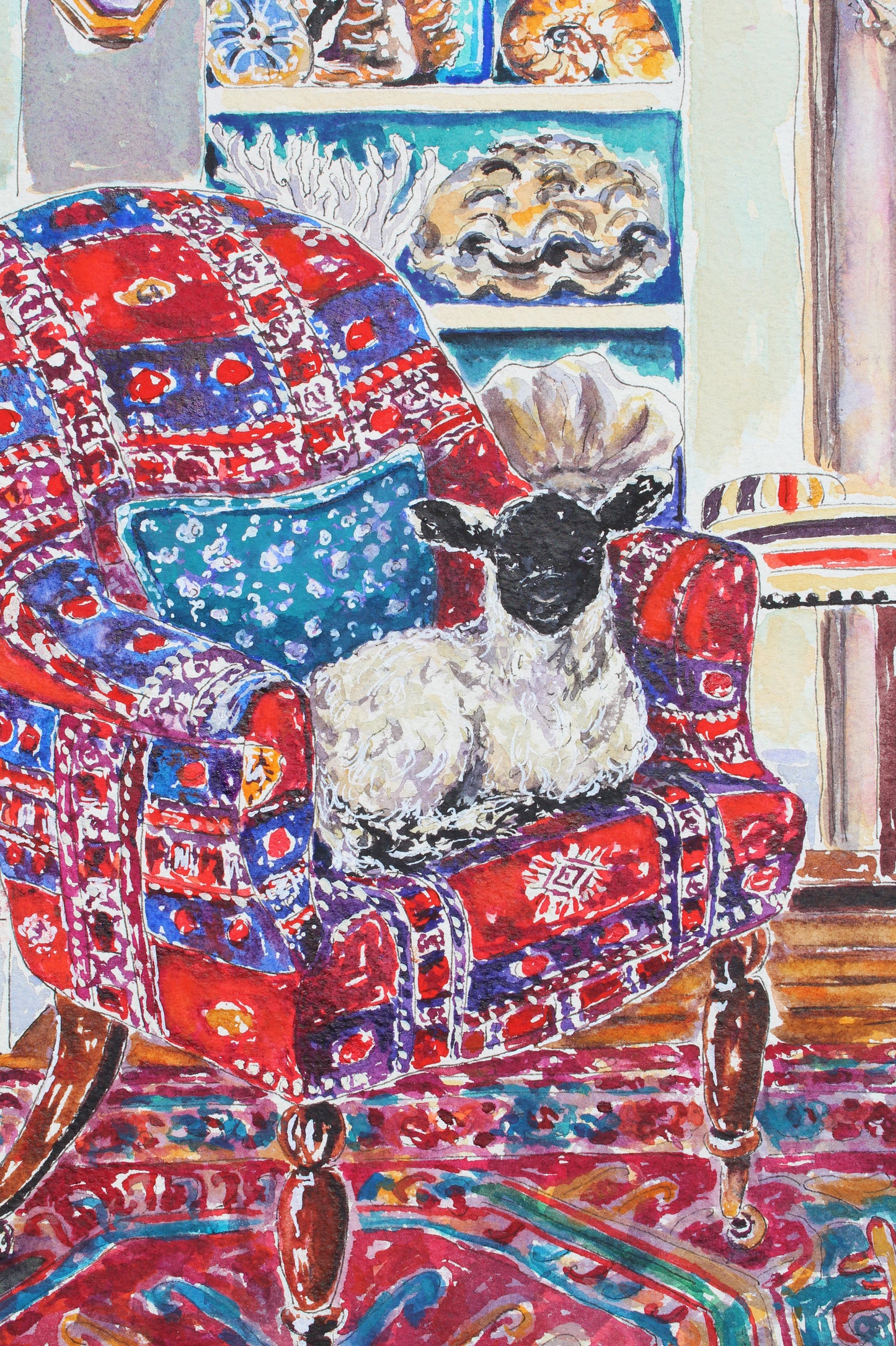 Feathers And Fleece, Giclee Print