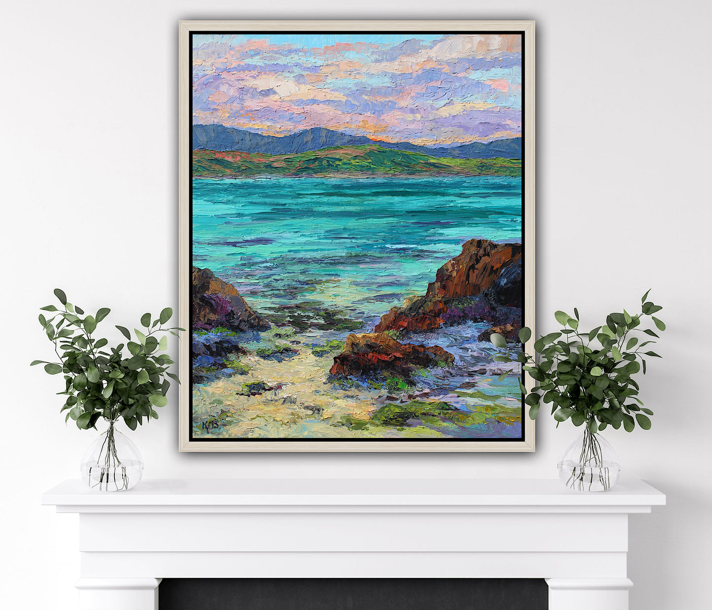 Kailua Escape, Original Hawaii Oil Seascape