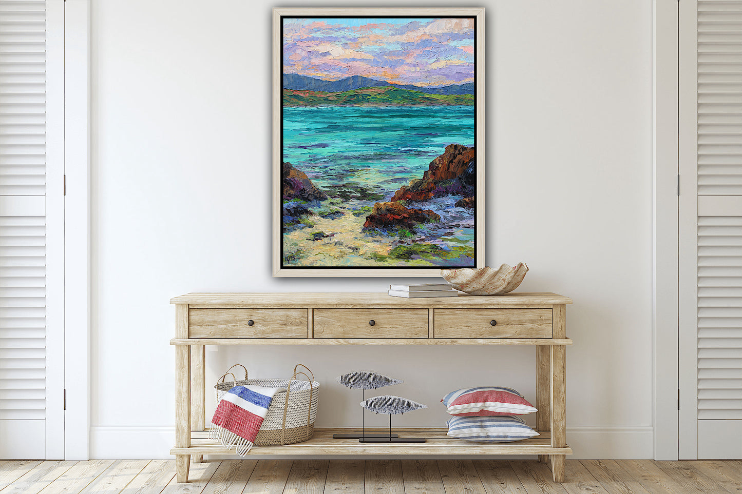 Kailua Escape, Original Hawaii Oil Seascape