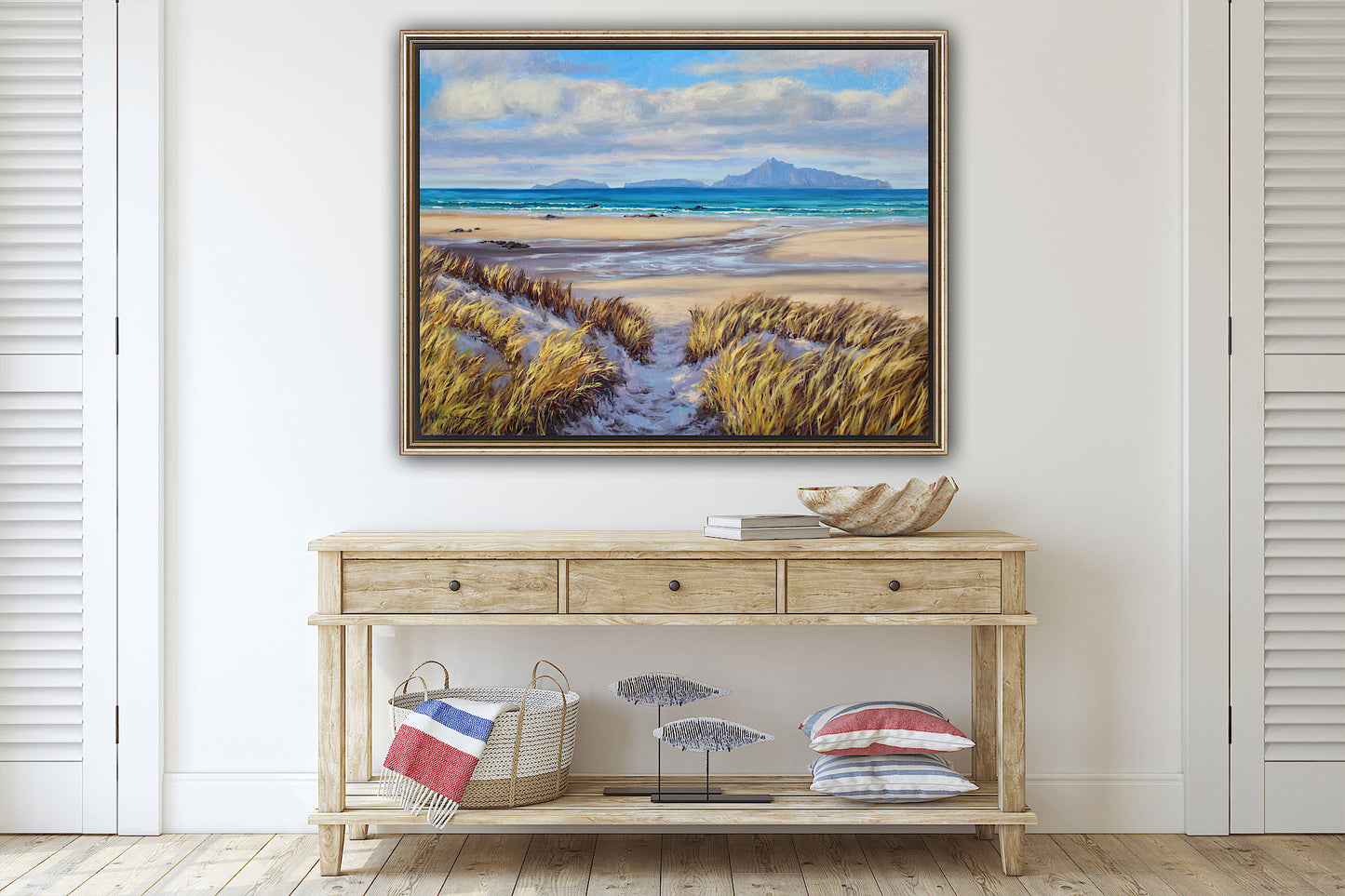 Mangawhai Heads Beach, Original Oil Painting