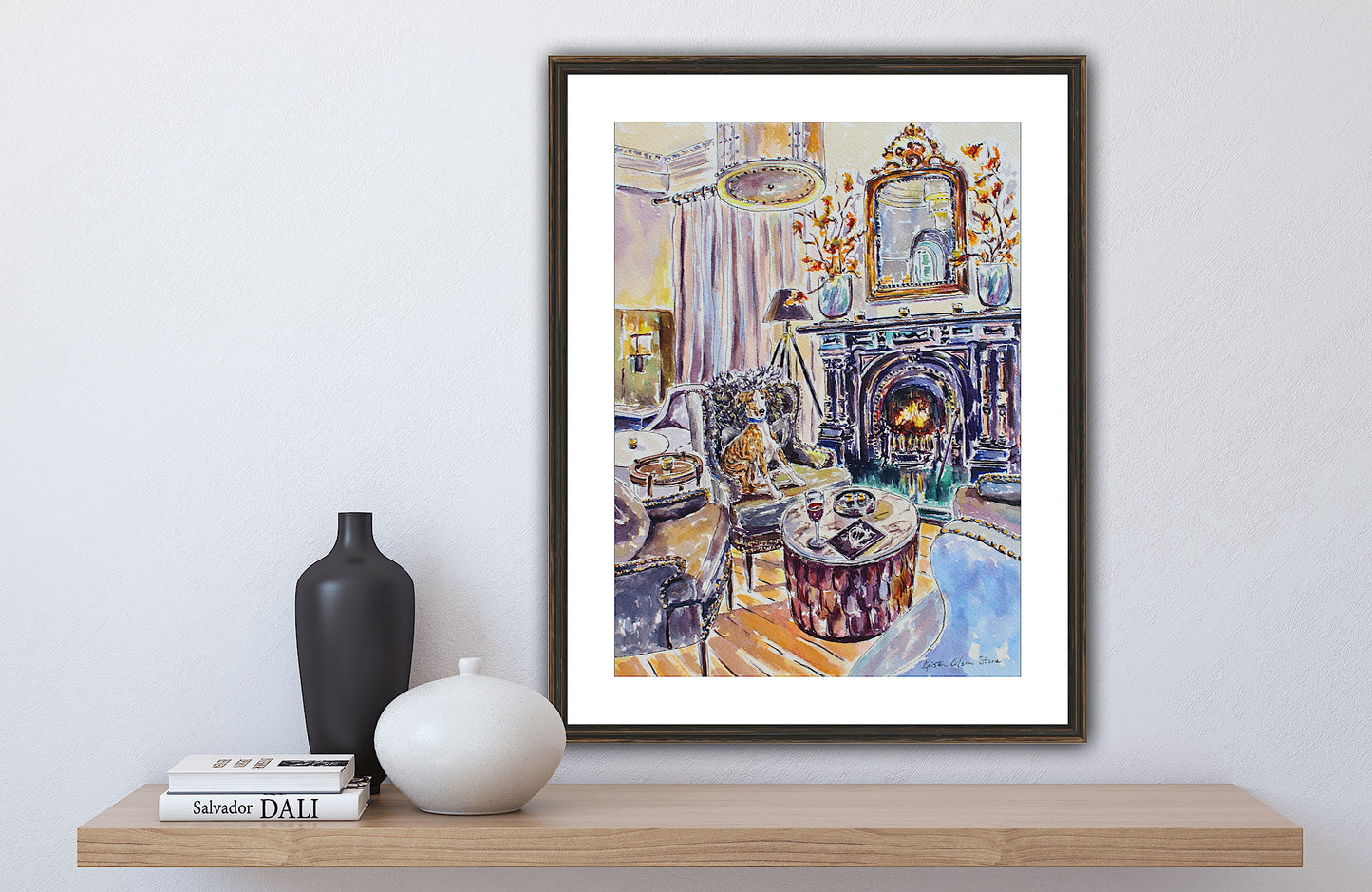 The Ivy Room At The Northern Club New Zealand Giclee Print