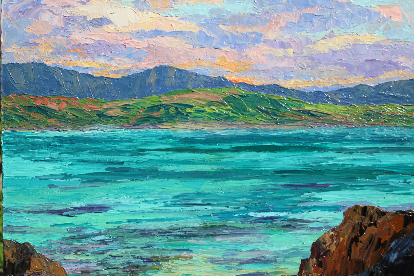 Kailua Escape, Original Hawaii Oil Seascape