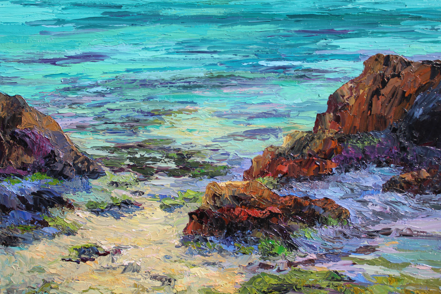 Kailua Escape, Original Hawaii Oil Seascape