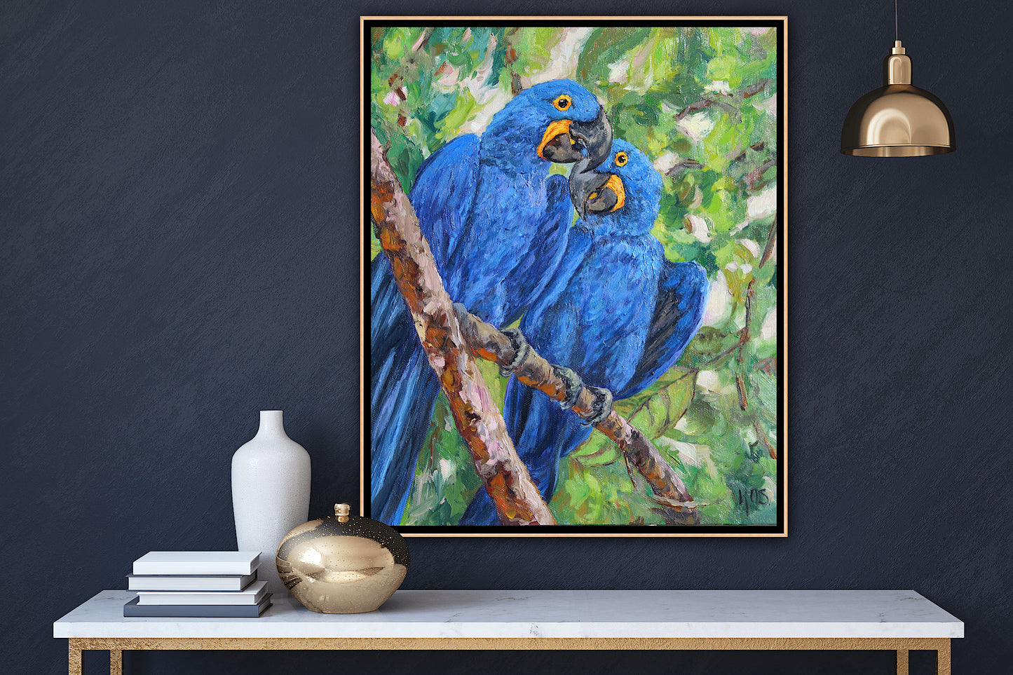 Hyacinth Macaws